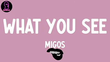 Migos - What You See (feat. Justin Bieber) (lyrics)