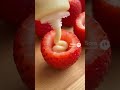 Sweety Cat Cook Sweet Strawberry Condensed Milk | Homemade Drink Recipe | Cute Cat TikTok #Shorts