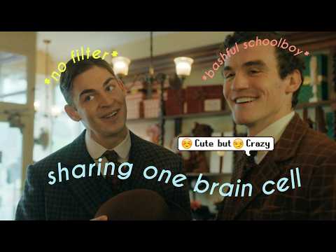 HUMOR | Sherlock and Moriarty being funny in Young Sherlock
