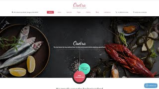 Seafood Restaurant Responsive Website Template by WT - 58974 screenshot 2