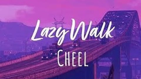 8 Hours of Lazy Walk - Cheel | For Sleep, Studying, & Relaxation | Black Screen | Speeded up