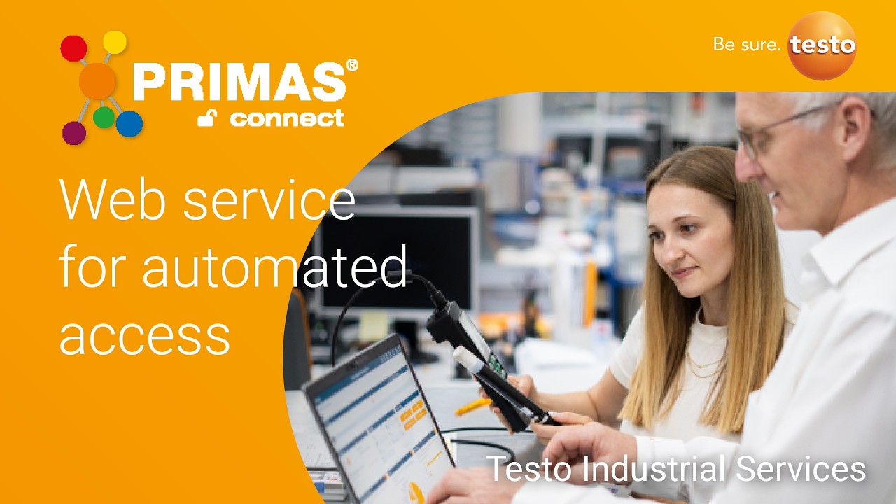 Testo Industrial Services – PRIMAS connect - YouTube