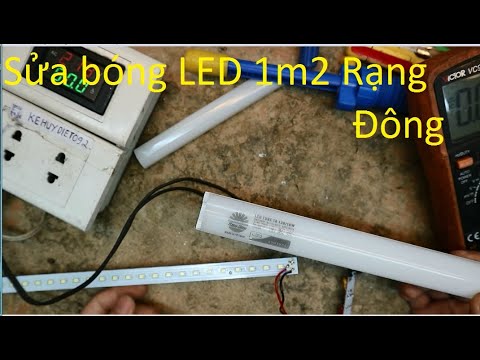Video Sửa bóng LED 1m2 Rạng đông nhặt ở Bãi rác(cái 2) - youtube