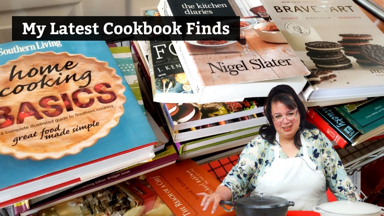 Cooking Up Inspiration: My Latest Cookbook Finds!