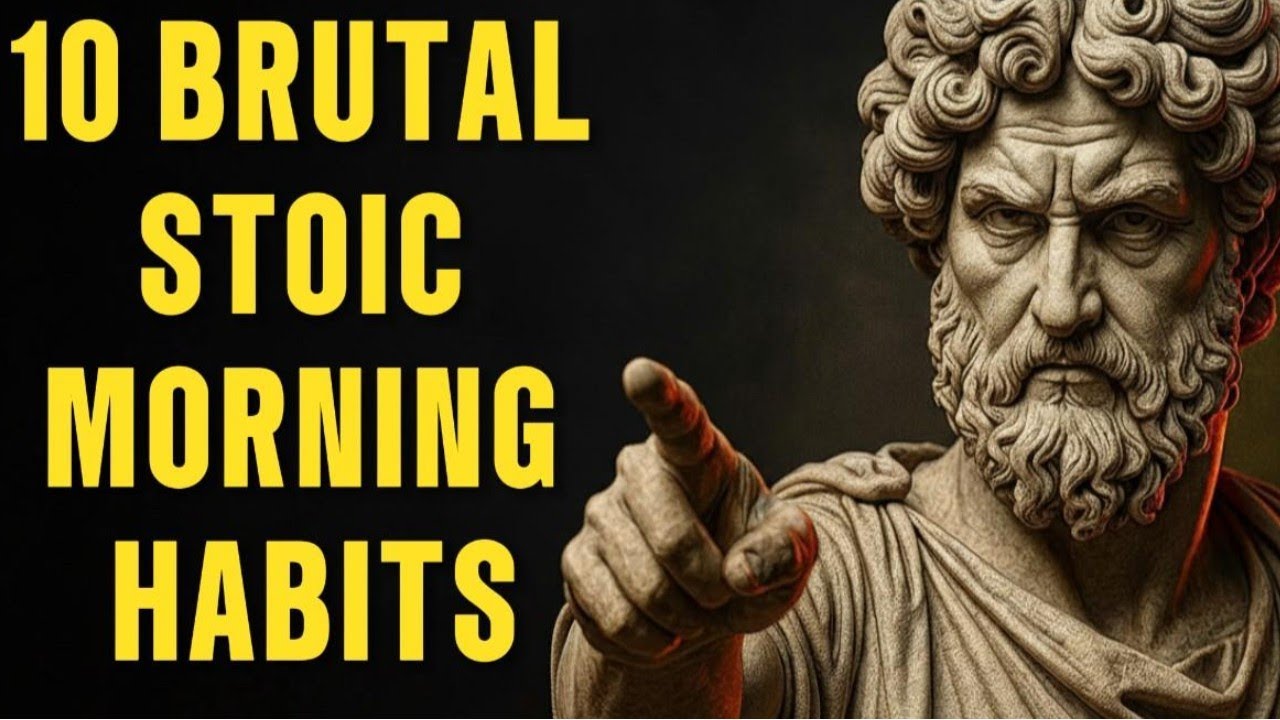 10 STOIC Morning Habits That REWIRE Your Mind FAST | STOICISM - YouTube