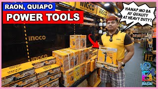 Download Lagu Naka-50% OFF Lahat ng POWER TOOLS na QUALITY at HEAVY DUTY na Bilihan sa RAON QUIAPO MANILA MP3