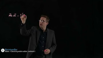 [RévisionsBac.com] - Calcul du produit scalaire : méthode 1