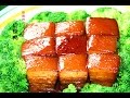 【田园时光美食】 红烧肉（不需要炒糖色和油炸）Braised pork belly（English）