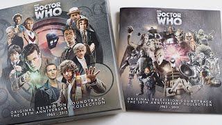 Doctor Who: 50th Anniversary Collection CD Soundtrack (Limited Edition) Unboxing & Review