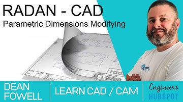 Making Parametric Dimensions in RADAN