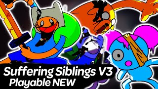 Vs Suffering Siblings V3 with Sword Fight Playable - Pibby Apocalypse | Friday Night Funkin'
