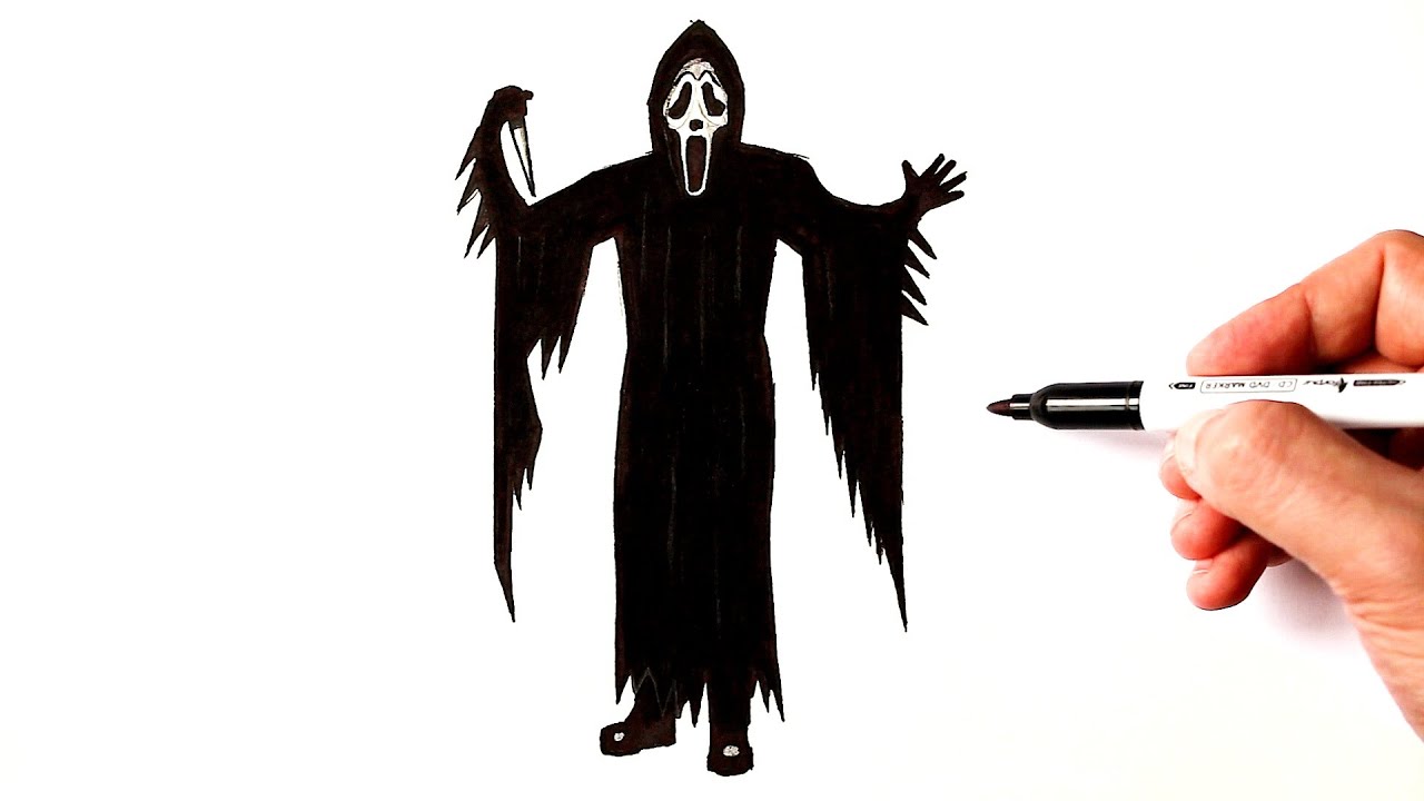 Как нарисовать крика легко