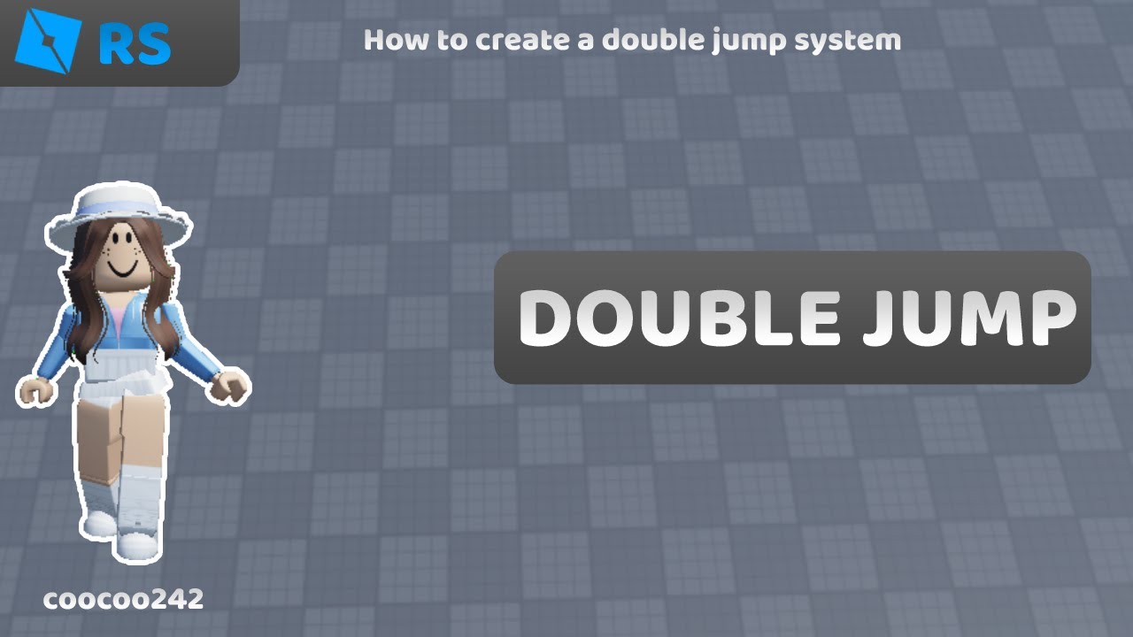 How to create a double jump system | Roblox Studio - YouTube
