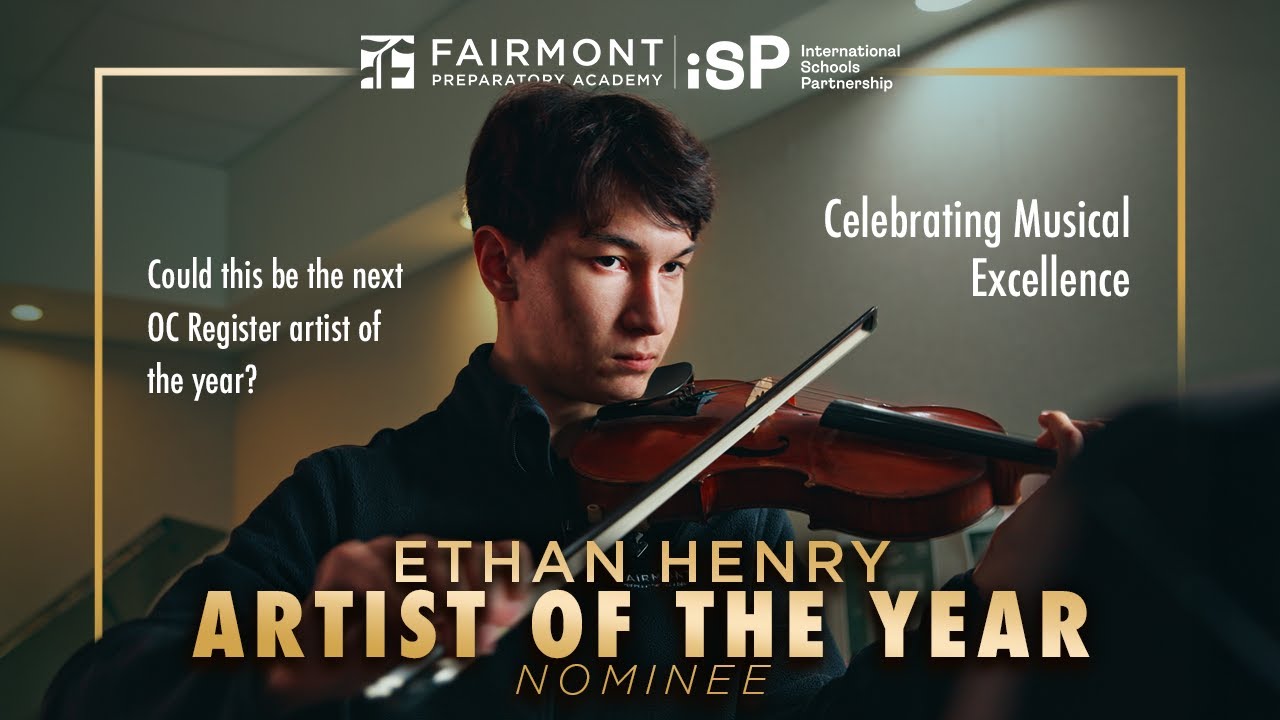 Fairmont Prep’s Ethan Henry – OC Register Artist of the Year Nominee! 🎻🎶