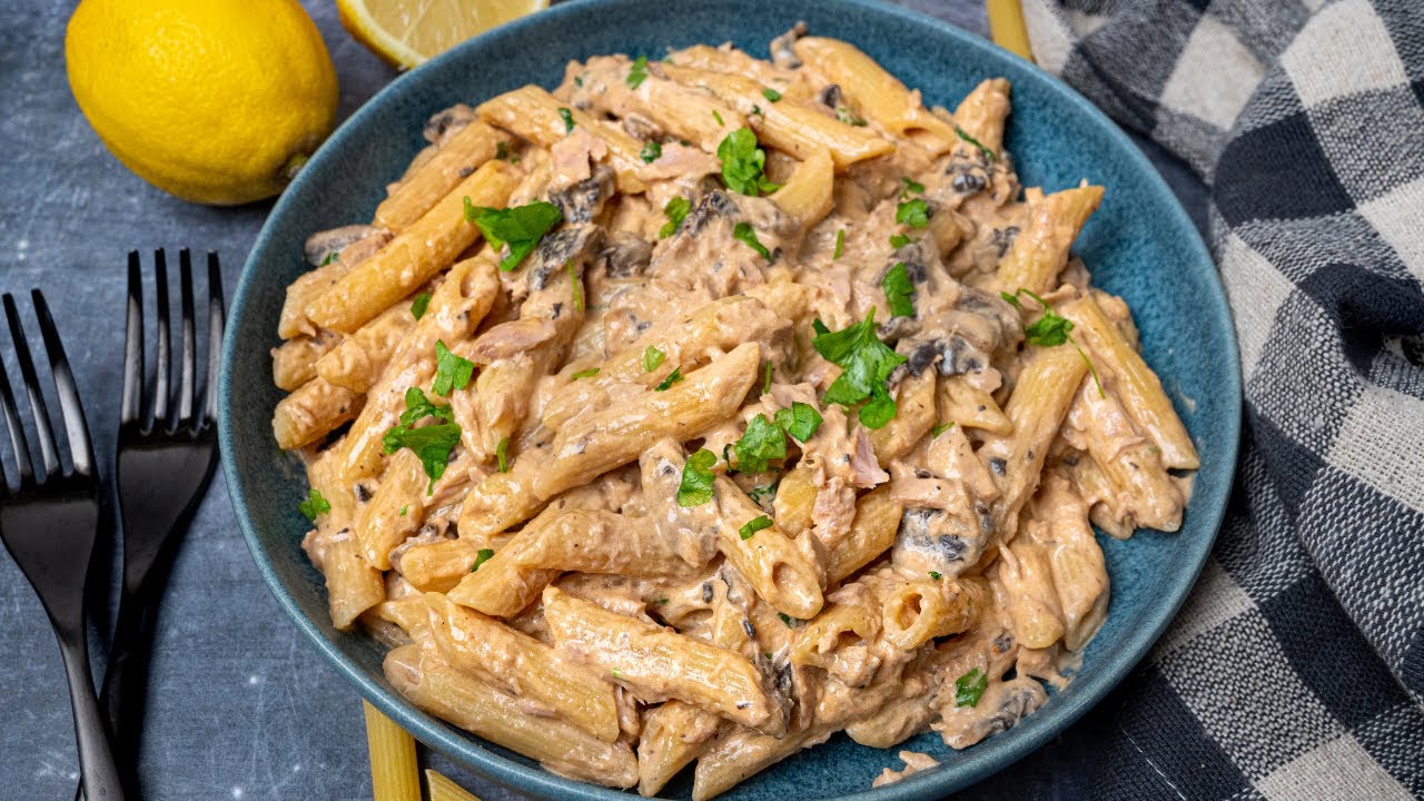 Tuna and Mushroom Pasta YouTube