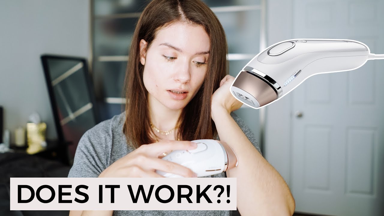 Braun Silk Expert IPL Laser Hair Removal at Home (Demonstration + Review) 