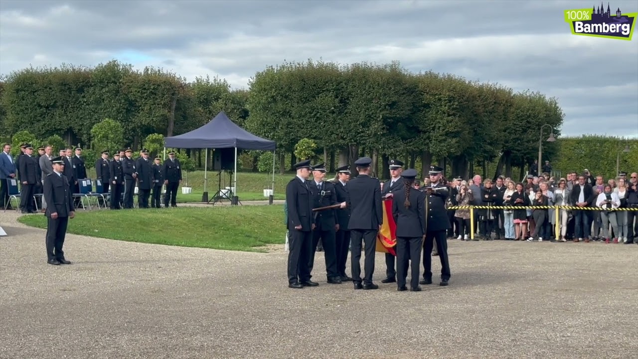 Bundespolizei Vereidigung des 81.Studiengangs