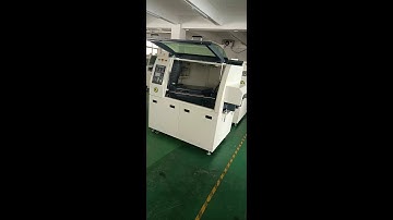 Wave soldering Machine using video