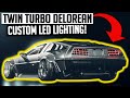Twin Turbo LS DeLorean Custom Widebody & LEDs - DMC12 EP. 2