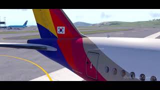 X-Plane 11 Film | Asiana Airlines Promotional Video [4K]