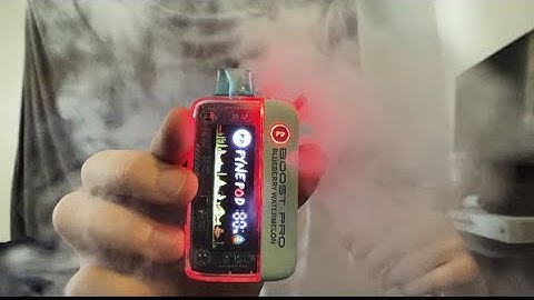 PYNE POD BOOST PRO BLUEBERRY WATERMELON REVIEW!