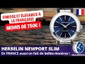 Herbelin newport slim  montre de luxe ultra fine  la franaise 