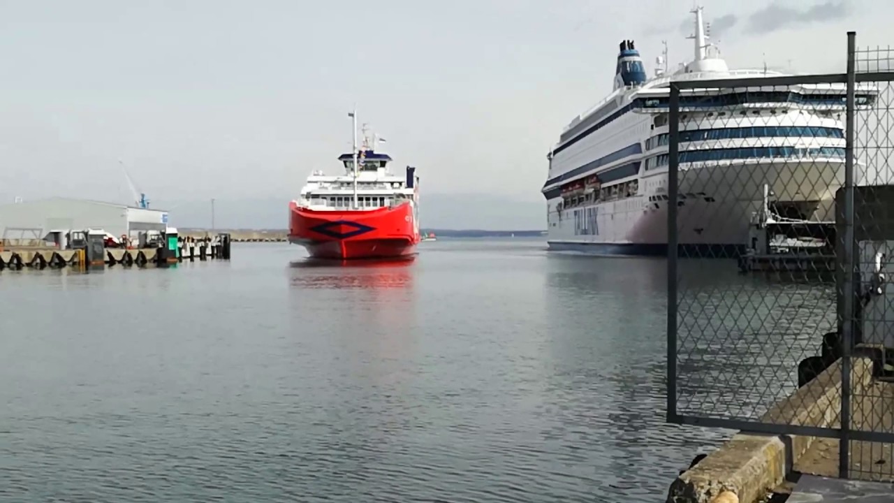 P/L Tiiu arriving first time to Tallinn/Parvlaev Tiiu saabumas esimest korda Tallinna sadamasse