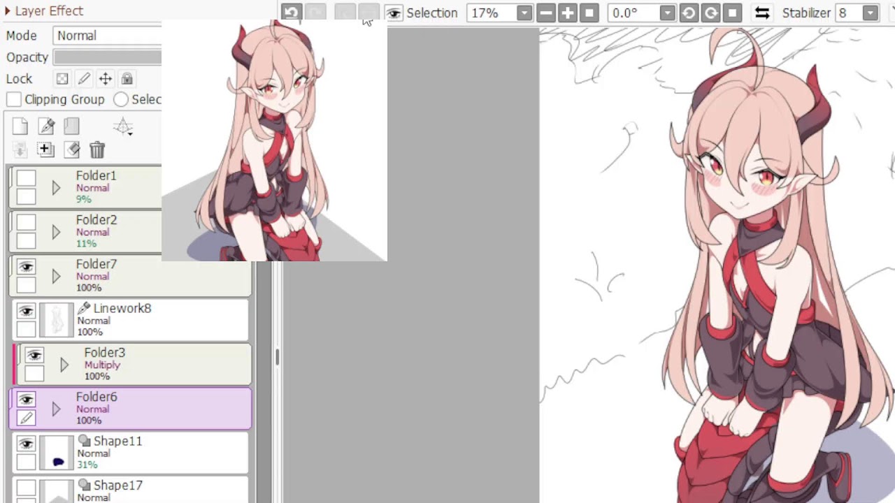 practice again for today and continue my artwork („• ω •„)