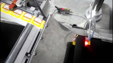 Automatic Cards Labeling Machine , Teaching Video Four