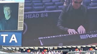 New York Yankees v Kansas City Royals  national anthem David Rosenthal 7/23/23