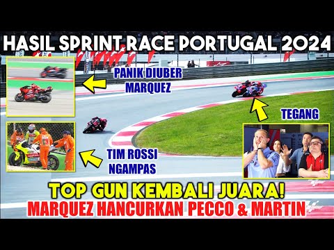 🔴 HASIL SPRINT RACE MOTOGP PORTUGAL 2024, MARQUEZ HANCURKAN BAGNAIA &amp; MARTIN🔴 BERITA MOTOGP HARI INI
