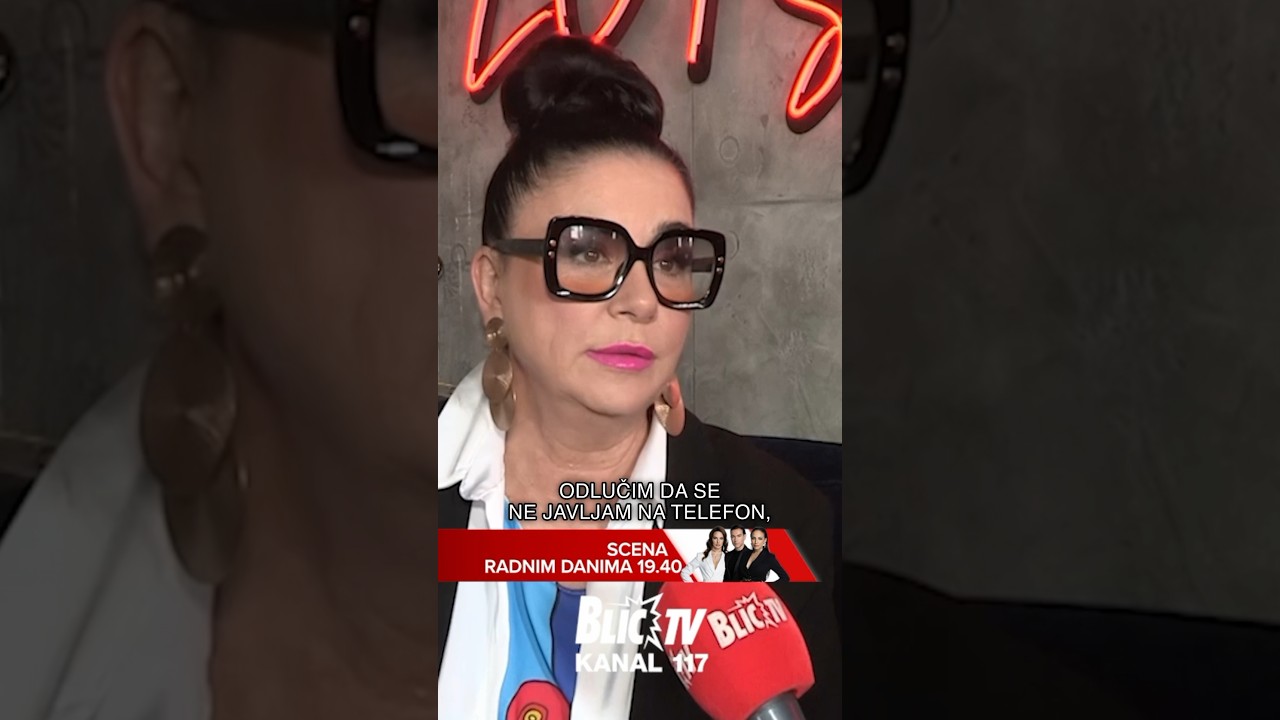 Alka Vuica iskrena: “Imam faze da se nikome ne javljam i posvetim se samo sebi!” 👏🏻 
