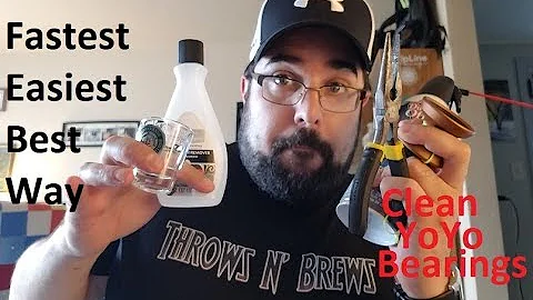 Fastest, Easiest & Best Way To Clean a YoYo Ball Bearing