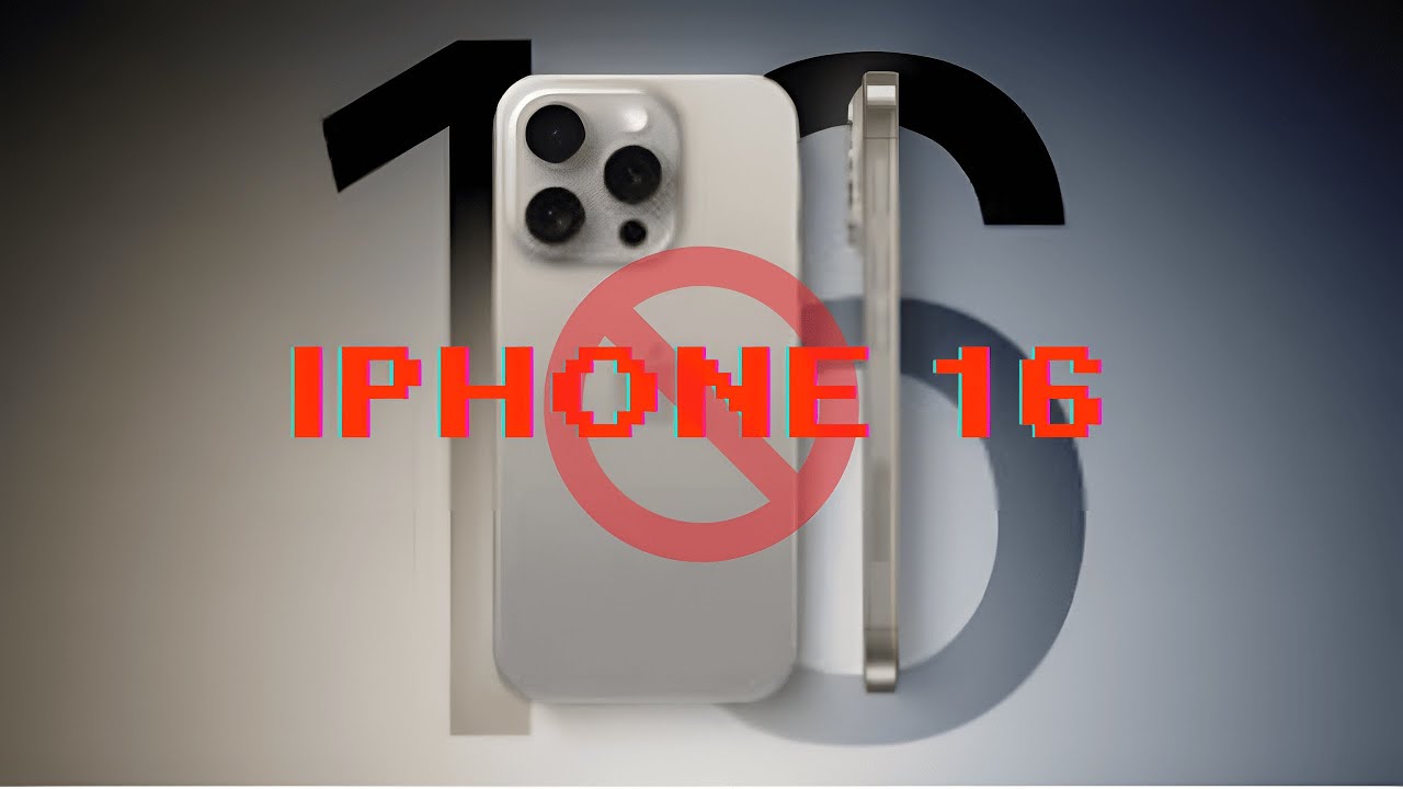 IPHONE 16 NOT FOR SALE IN INDONESIA