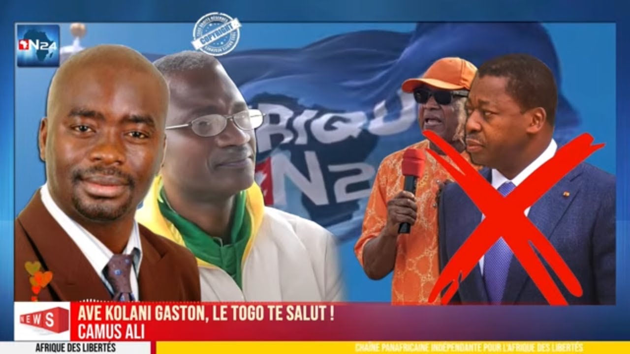 CAMUS ALI : Ave Kolani Gaston, le Togo te salut !
