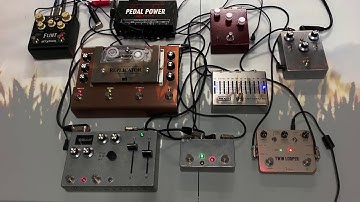 T-Rex Replicator, Multiplex, Strymon Flint - Soundscape