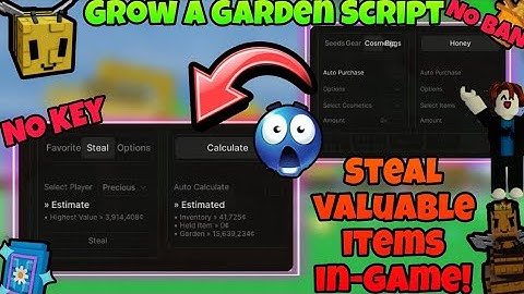 [NEW 🐝] Grow a Garden Script | Auto Farm 🍇 Steal Fruits 💰 Keyless & OP [2025]