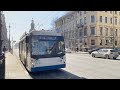 Поездка на троллейбусе Тролза-5265.00 Мегаполис № 1338 по маршруту № 15, Санкт-Петербург