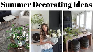 Summer Decorate With Me 2023 / Summer Decorating Ideas for Living Room &amp; Patio