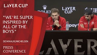 De Minaur/Michelsen Press Conference | Laver Cup 2025 Match 8