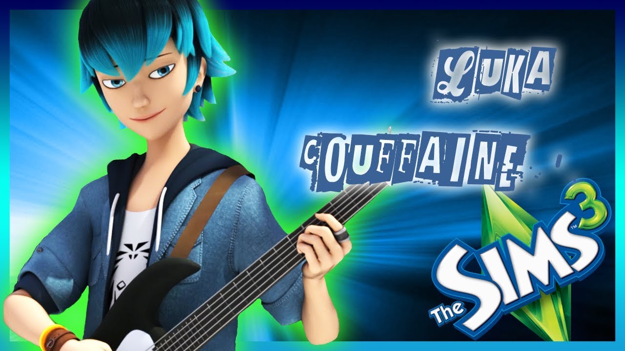 Luka Couffaine in the SIMS 3 (Miraculous Ladybug) || AnaFox - YouTube