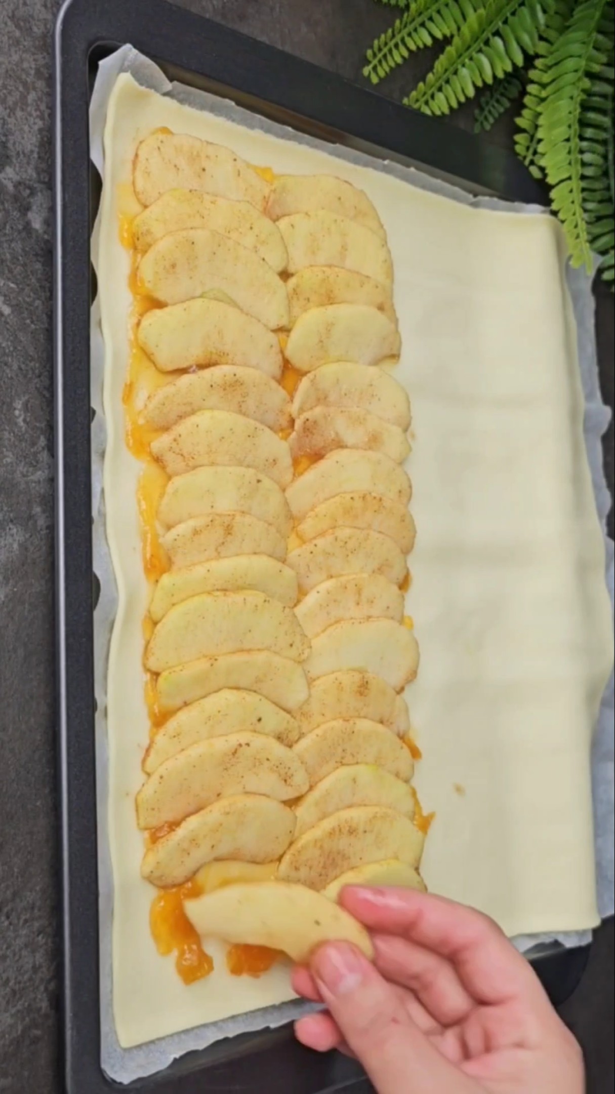 Pasta sfoglia, 1 mela ? e 5 MINUTI!! delizioso dessert dell'ultimo minuto!#recipe #tasty #foodie