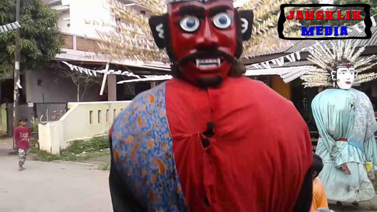 Ondel Ondel Betawi Dance In Kampung Rawa Semut