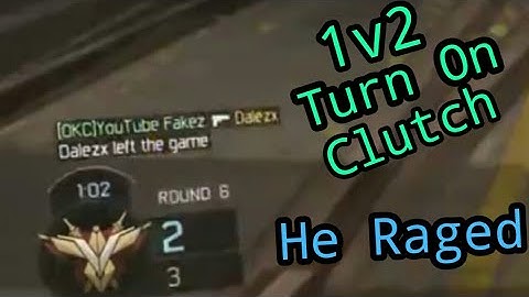 Black ops 3 - Gamebattles 1v2 Clutch, He Raged - Highlights/Montage