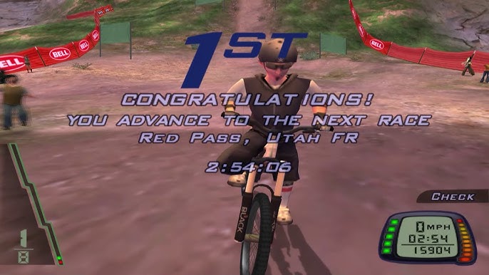 Downhill Domination PS2 Multiplayer Gameplay (Codemasters/Incog