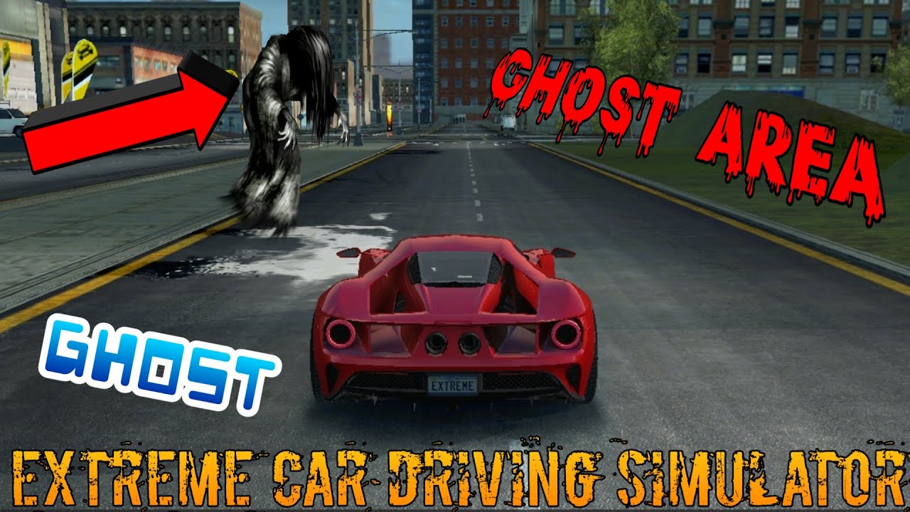 Extreme Car Driving Simulator : Ghost Area Found 😱 || Secret Ghost 👻 || Ghost Series