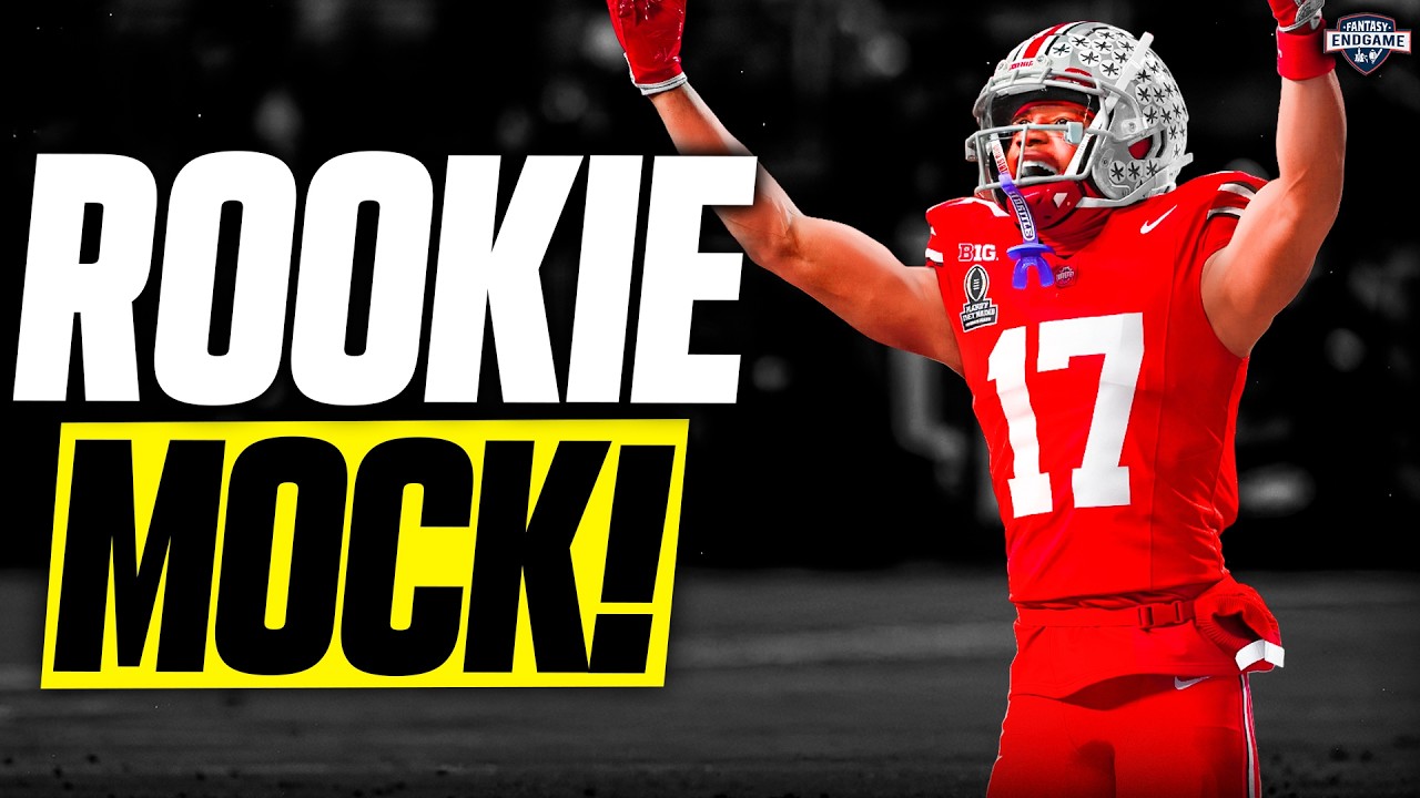 NEW 2026 Rookie Mock Draft with Landing Spots!