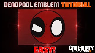 Black Ops 3 - Cool & Easy Deadpool Emblem Tutorial