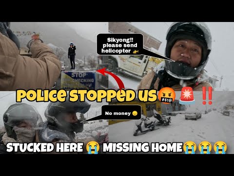 Police stopped us🤬🚨‼️ We are Badly Stucked 🚨 Tibetan youtuber//Tibetanvlogger 