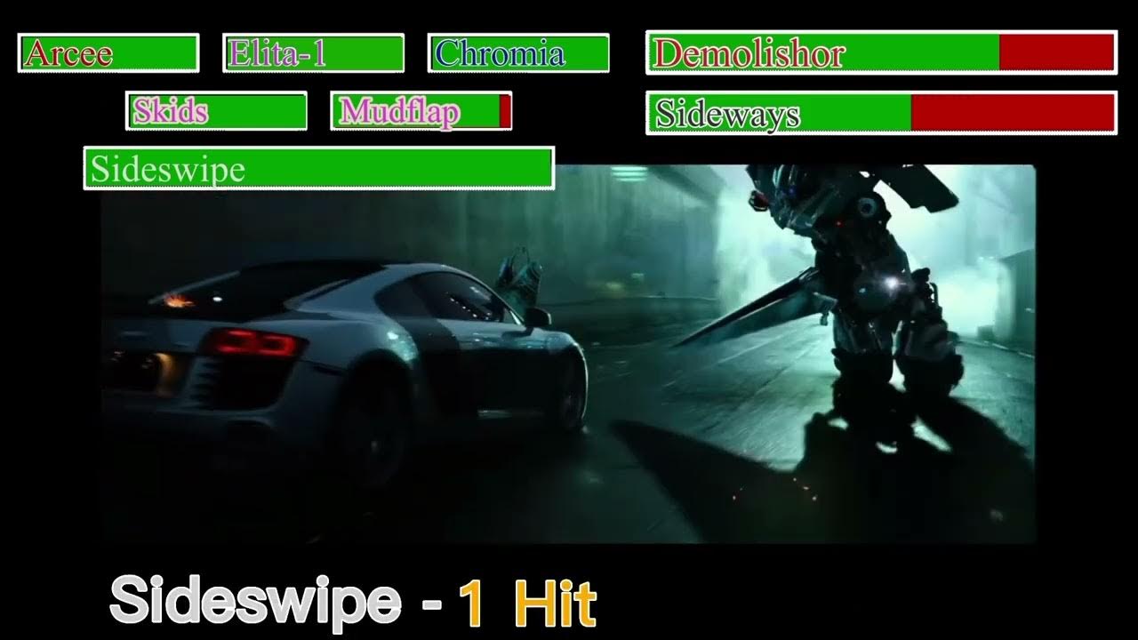 Shanghai Battle With Healthbars Transformers Revenge of the Fallen